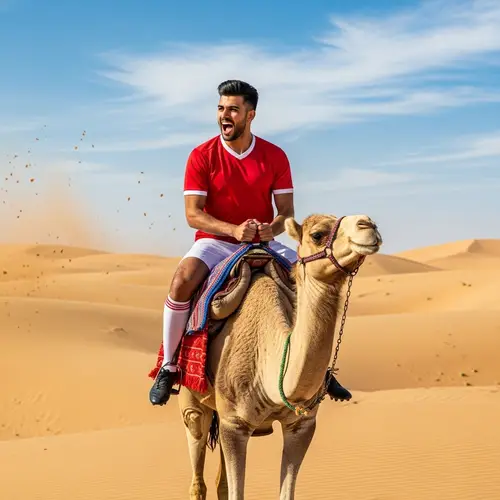 Cristiano Ronaldo Camel Ride: Exciting Desert Adventure
