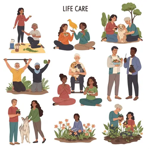 Embrace Life: Nurturing Humans, Animals & Nature