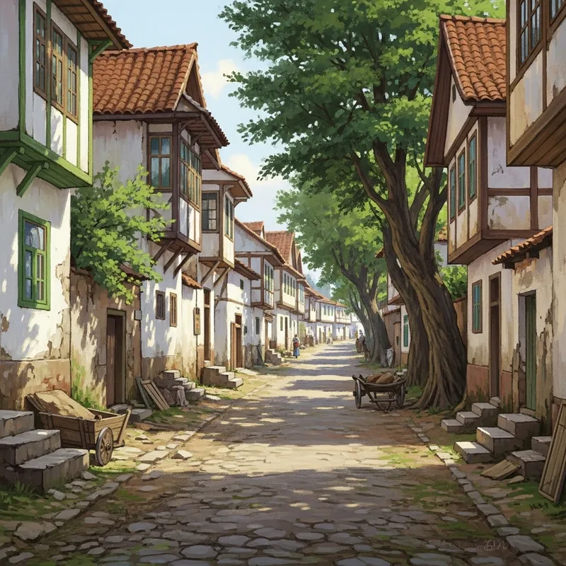 Introduction to Ghostly Mansion and Village