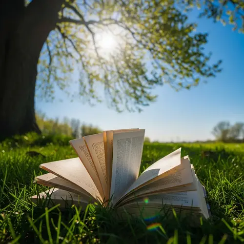Tranquil Spring Reading Day | Outdoor Book Experience