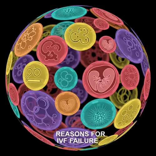 IVF Failure Reasons Visualized: Physiological, Genetic, Lifestyle Factors