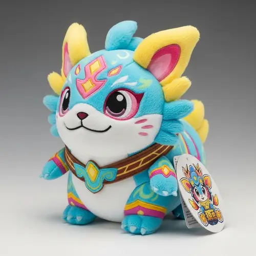 Soft toy in the form of Grintale from the game Palworld