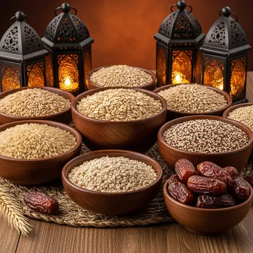 Healthy Ramadan Whole Grains: Brown Rice, Oats, Barley & Quinoa