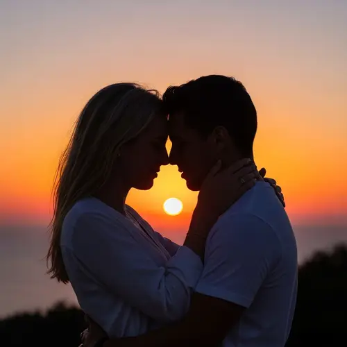 Emotional Sunset Embrace: Warmth, Tenderness, Love | Summer Vibes