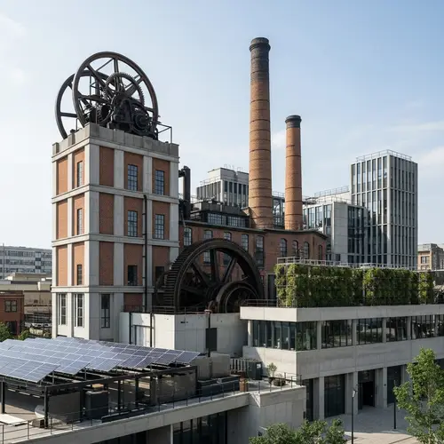 Industrial Knowledge Park: Timeless Fusion of Past and Future