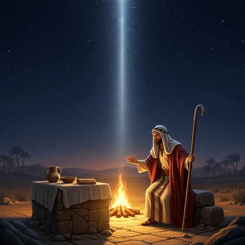 Jacob's Plea for Guidance in Beersheba