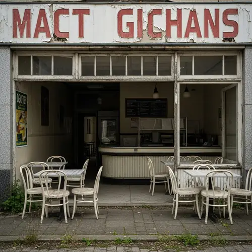 Abandoned Restaurant: Eerie Charm Amidst Decay