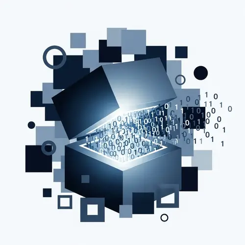 Sophisticated Data Recovery Abstract | Cybernetic Technology Scene