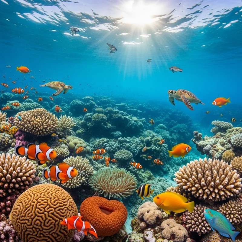 Explore the Vibrant Coral Reef Life