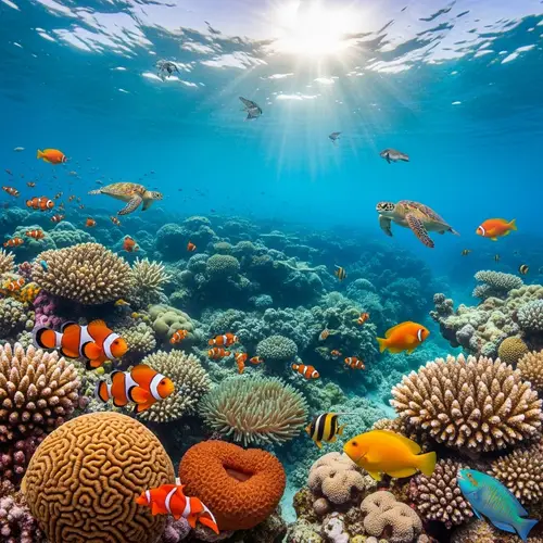Explore the Vibrant Coral Reef Life