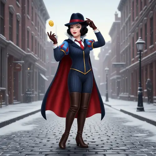 Snow White: Gangster of Prohibition Era | Spirited Portrayal