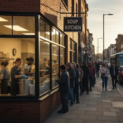 Soup Kitchen in the Heart of the City