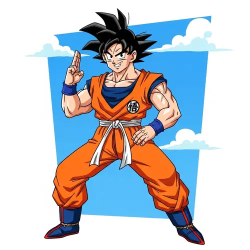 Energetic & Confident Cartoon Martial Artist | Character Design