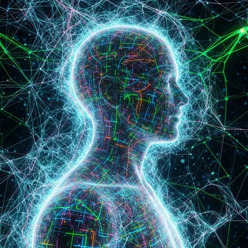 3D Rendered Profile View with Radiant Neural Networks