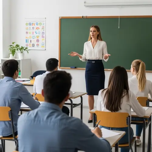 Engaging Classroom Scene | Interactive Learning Experience