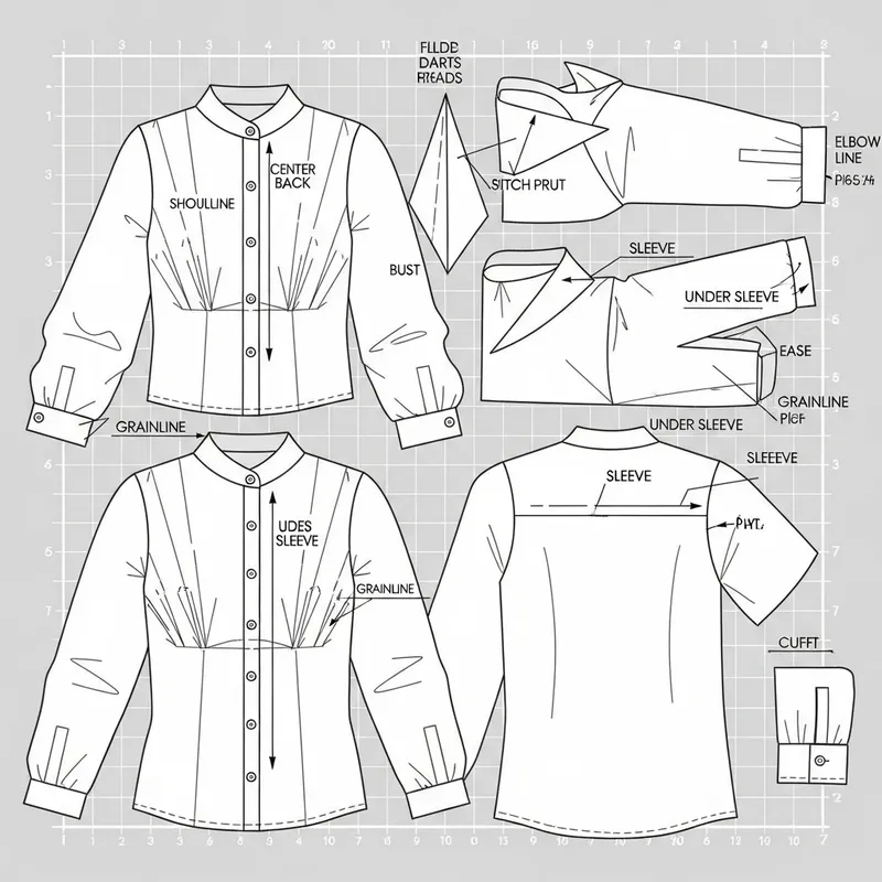 Stylish Blouse Pattern Design for Fashion Enthusiasts