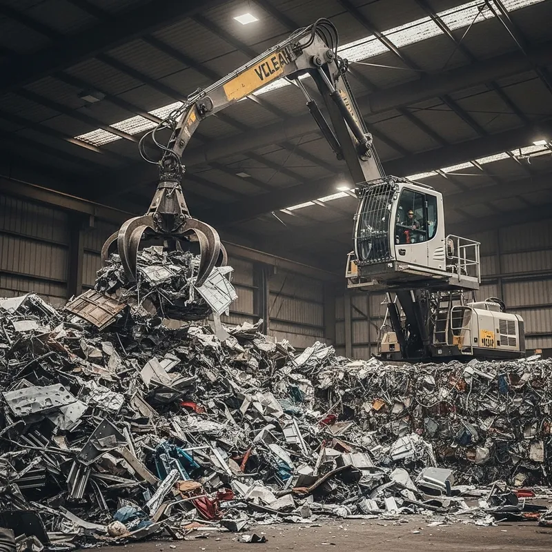 Efficient Scrap Metal Loading with Mechanized Manipulator Efficient Scrap Metal Loading with Mechanized Manipulator