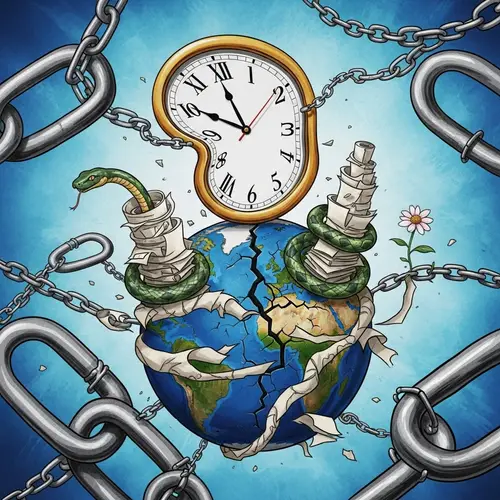 Symbolizing Unethical Business Practices | Abstract Art