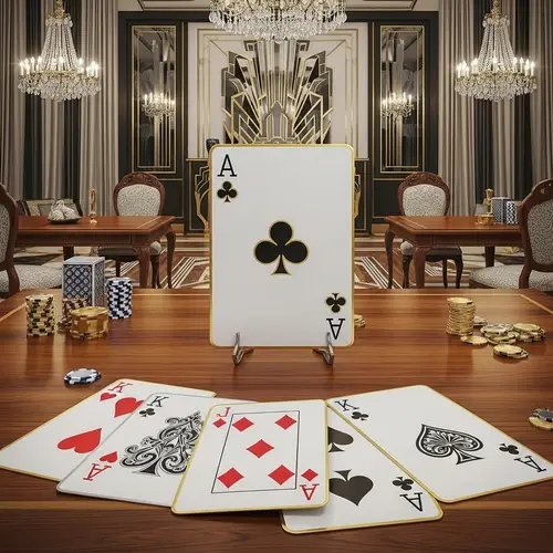 Vintage Art Deco Card Game | 1920s Style | Geometric Patterns