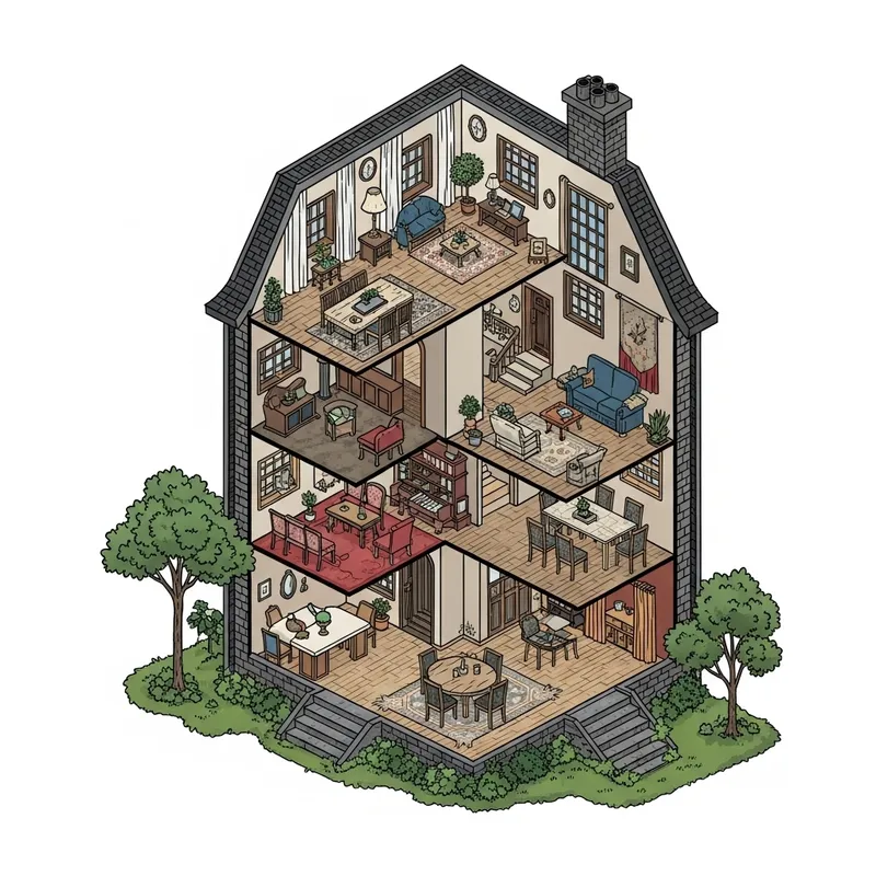 House with a Thousand - Endless Exploration House with a Thousand - Endless Exploration