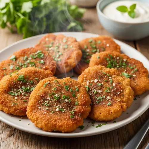 Crispy Cutlets with Savory Herbs | Delicious and Freshly Cooked