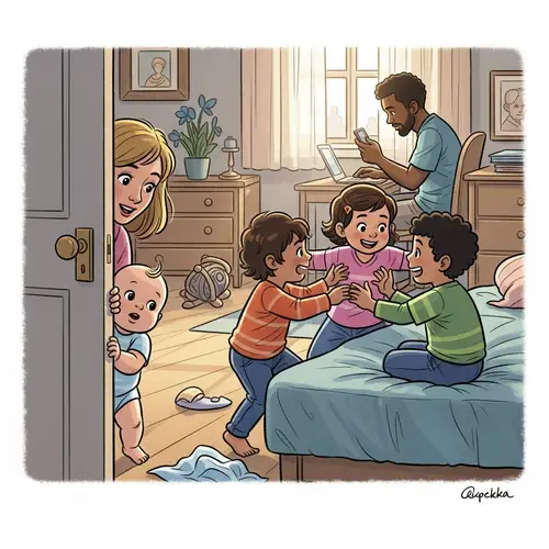 Capturing Chaotic Childhood Moments