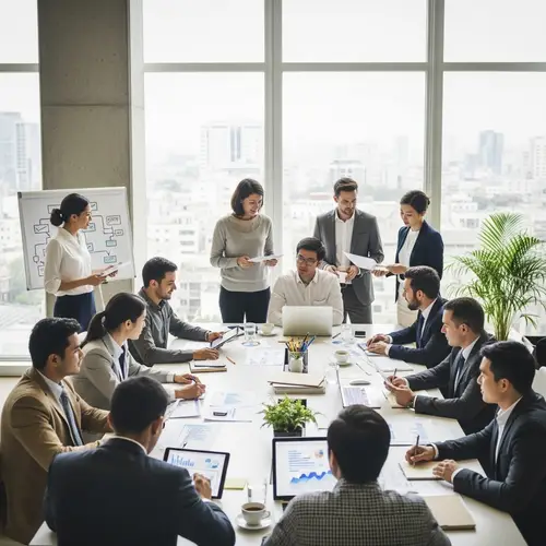Collaborative Modern Conference Room for IT Teams