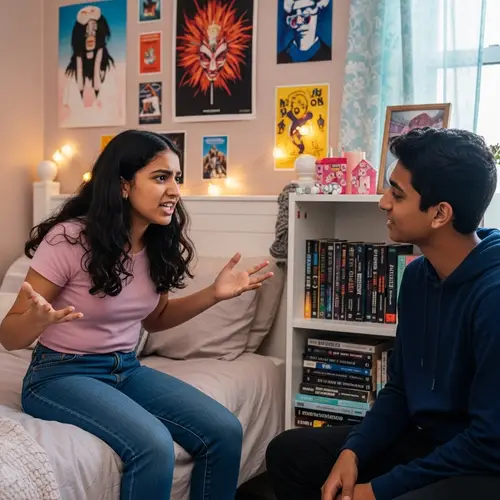 Teenage Girl Venting About Boys | Frustration & Camaraderie