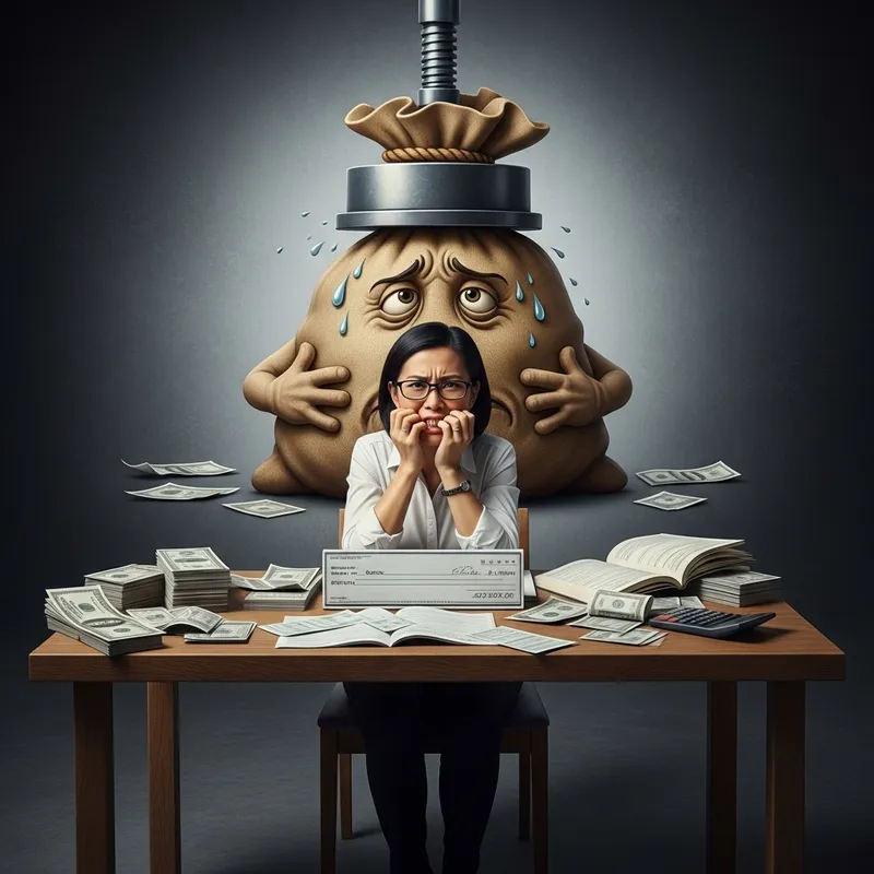 Crush Financial Worries: Dealing with Money Bag Stress