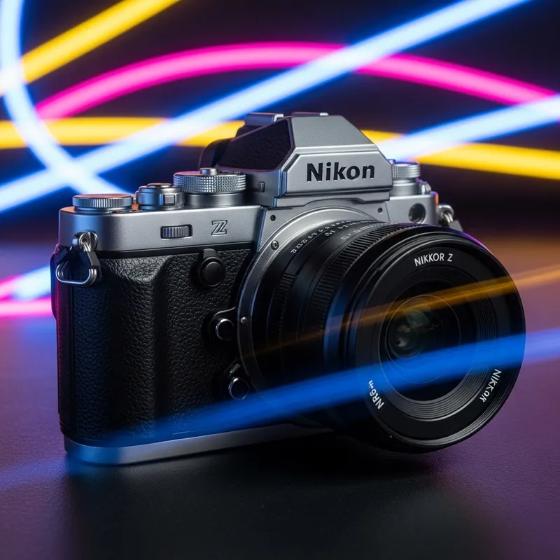 Vibrant Nikon Z f Camera Showcase - Capturing Detail