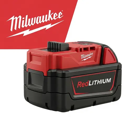 Milwaukee RedLithium Battery - Professional Power Tool