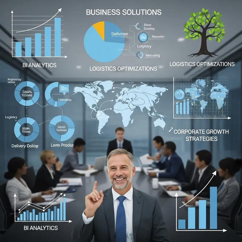 Business Solutions for Reports BI, Logistics, and Growth Strategies
