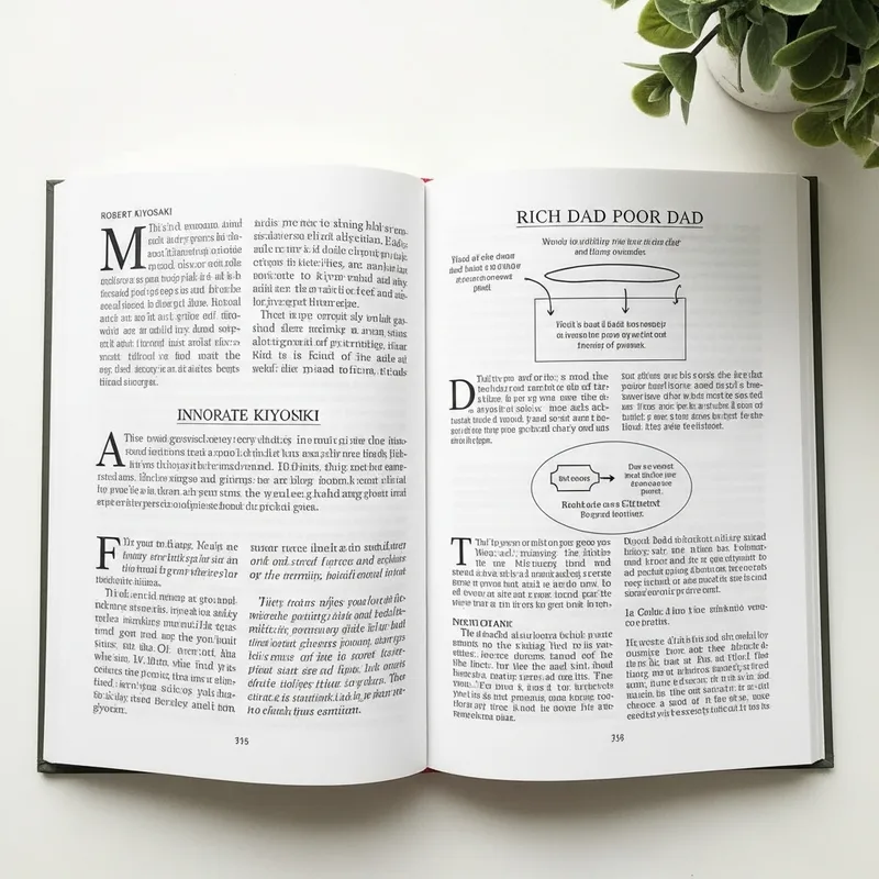 Exploring New Financial Concepts in 'Rich Dad Poor Dad' Book by Kiyosaki