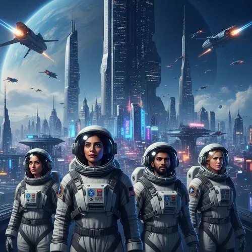 Epic Sci-Fi Mission to a Distant Planet