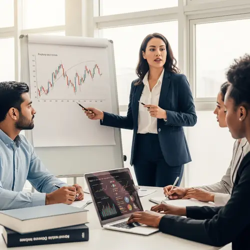 Diverse Professionals Training Session in Modern Office