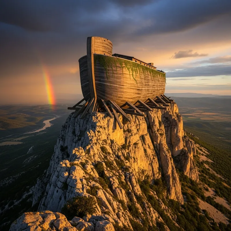 Noah's Ark on Sainte-Victoire Mountain