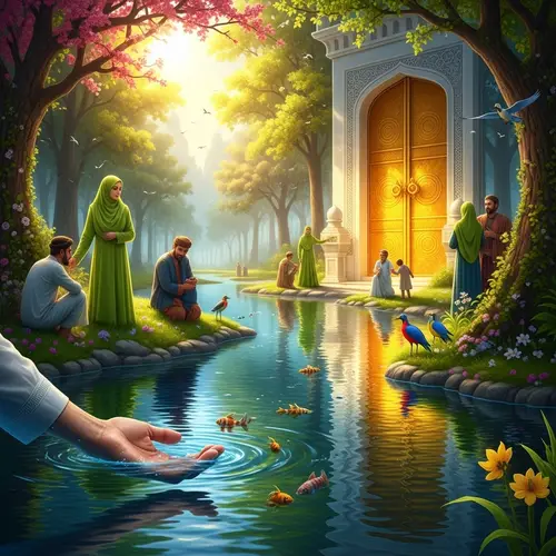 Heavenly Landscape: Paradise Captured in Nature's Embrace