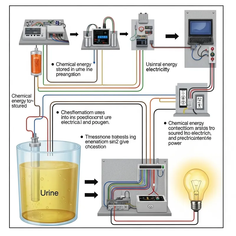 Generate Electricity from Urine | Unique Process Explained