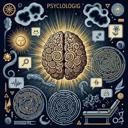 Blue and Gold Psychology: Symbolic Human Brain Design