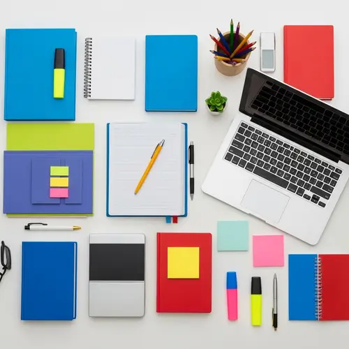 Vibrant University Study Tools | Academic Studio Setup