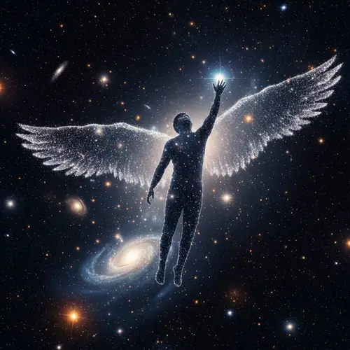 Alex's Surreal Journey Through the Cosmic Expanse