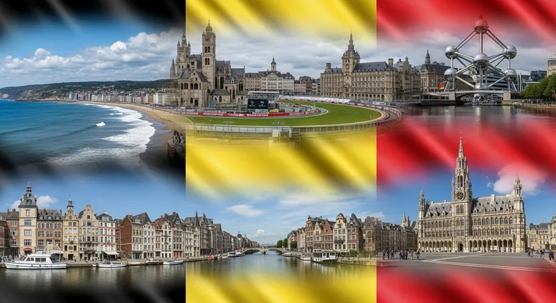 Unity and Solidarity of Belgium | Symbolic Belgian Flag Integration Unity and Solidarity of Belgium | Symbolic Belgian Flag Integration