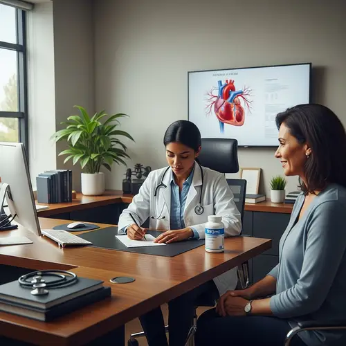 Hyper-Realistic Doctor's Office Scene