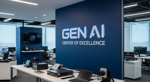 GEN AI Center of Excellence | High Tech Office & Sleek Design