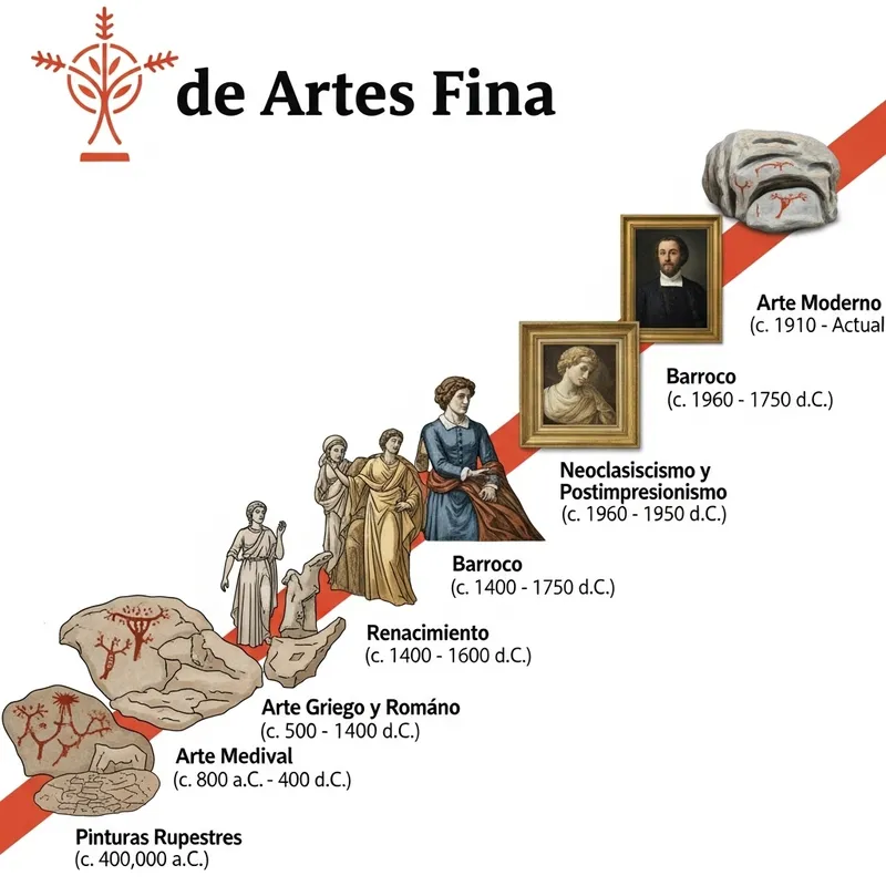 Spanish Fine Arts Timeline: From Prehistoric to Modern Art