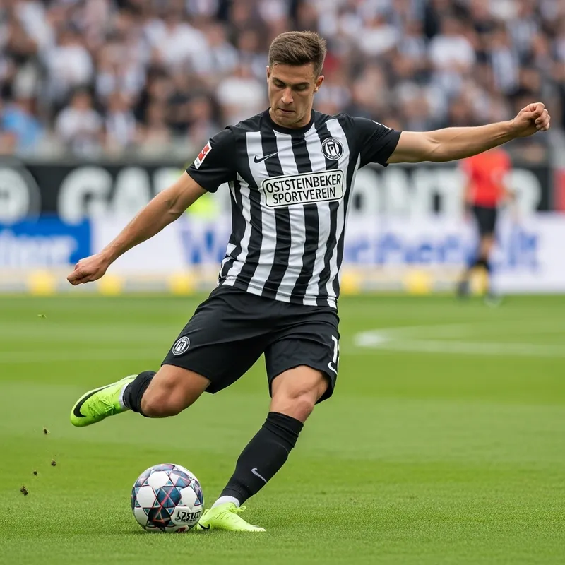 Caucasian Male Football Player | Oststeinbeker Sportverein Soccer Club