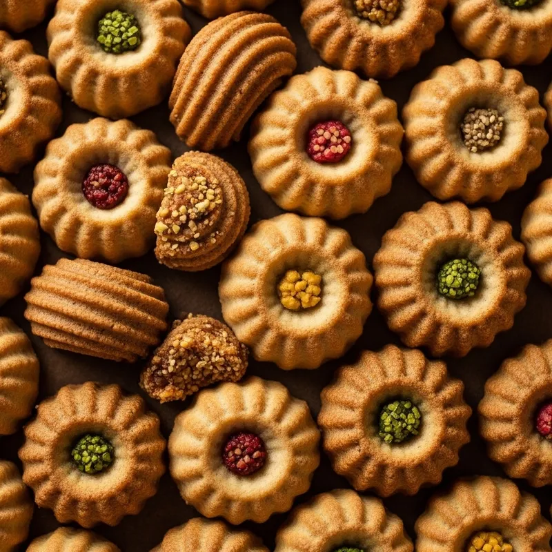 Vibrant Maamoul Cookies: Palestinian Heritage Artistry