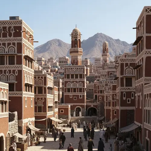 Explore the Ancient Cityscape of Sana'a, Yemen