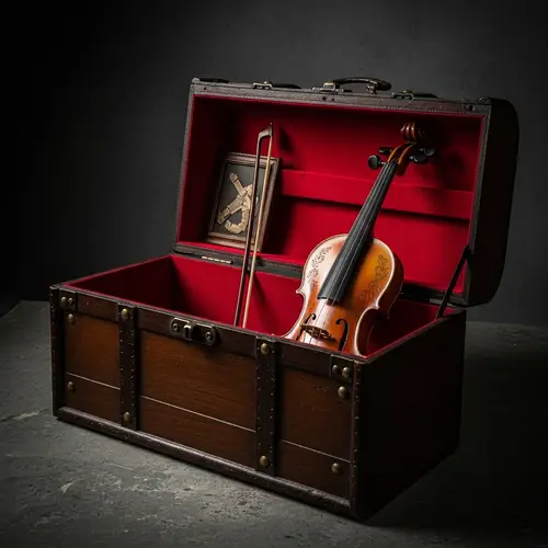 Ancient Treasure Chest Reveals Astonishing Violin