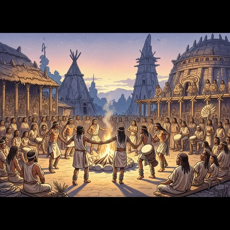 Ancient Civilization Tribal Dancing Ancient Civilization Tribal Dancing